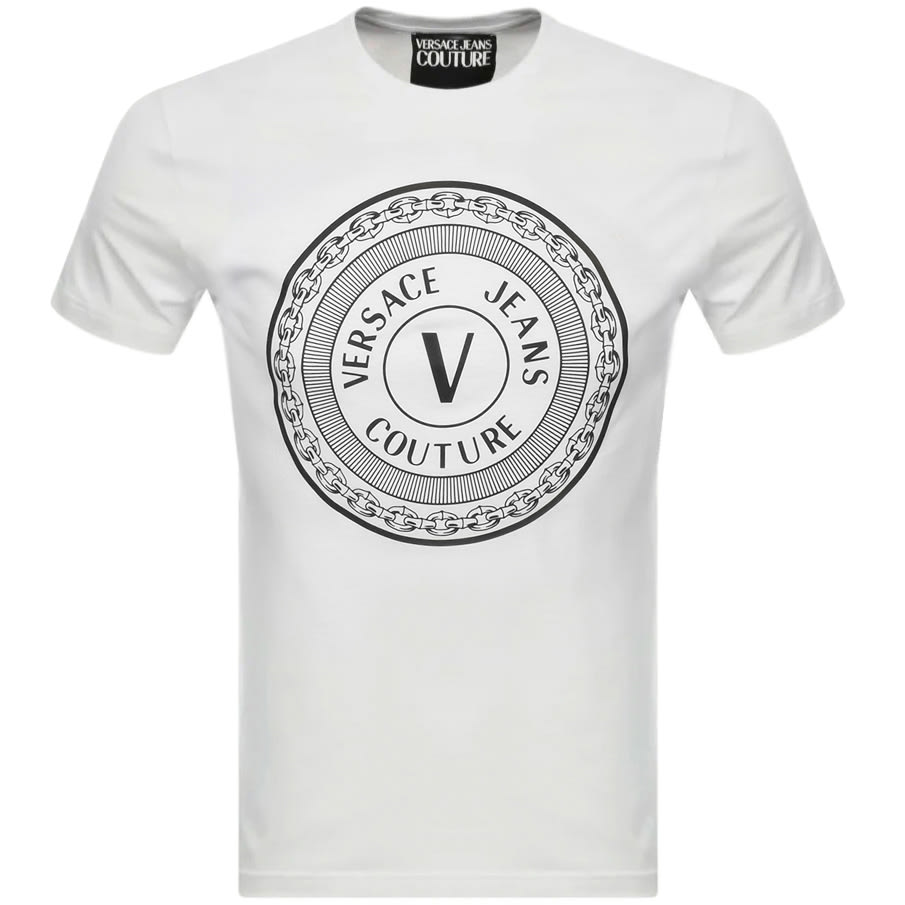 Alternative Image for ProductVersace Jeans Couture Slim Logo T Shirt White1
